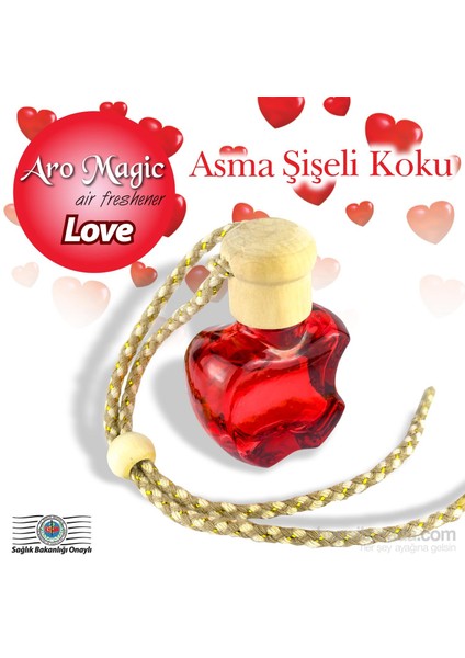 İpli Şişe Koku Love