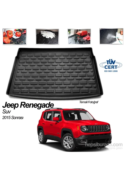 Jeep Renegade Suv Bagaj Havuzu 2014