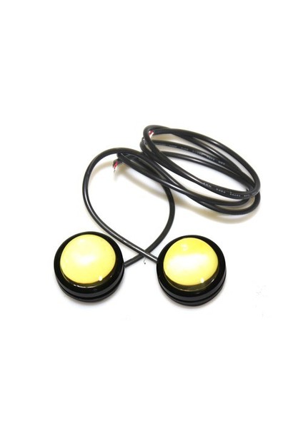 Gündüz Ledi Çakarlı 6W Kırmızı 12V