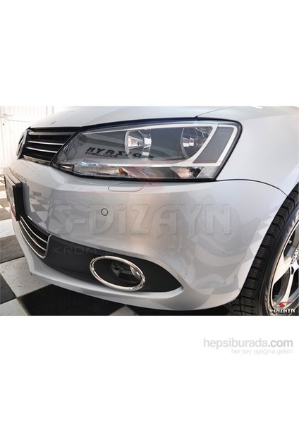 S-Dizayn Vw Jetta Sis Far Çerçeve 2 Prç P.Çelik (2011>)