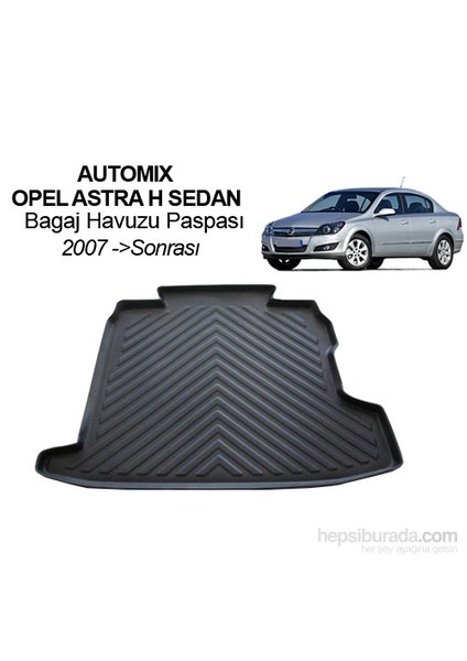 Opel Astra H Sedan Bagaj Havuzu 2007> Sonrası