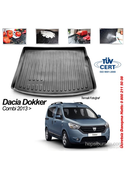 Dacia Dokker Combi Bagaj Havuzu 2013