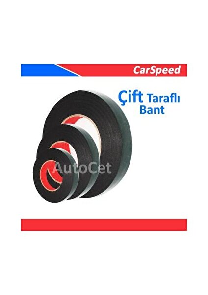 CarSpeed Çift Taraflı Bant 10 mm x 10 Metre