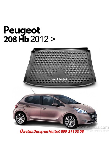 Peugeot 208 Hb Bagaj Havuzu