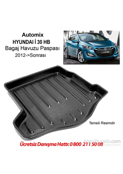 Hyundai İ30 Bagaj Havuzu 2012 Sonrası Y.z