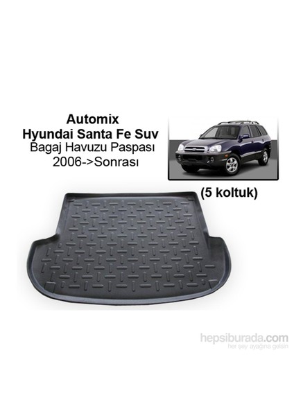 Hyundai Santa Fe Suv Bagaj Havuzu 2006 Sonrası