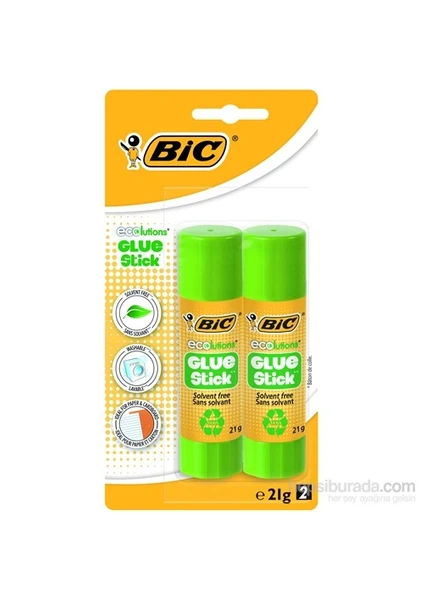 Eco Glue Stick Yapıştırıcı 21 Gr 2’li Blister