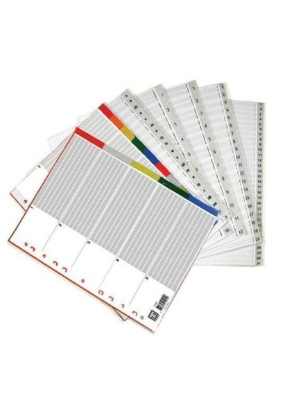 Pp Seperatör 1-5 Rakamlı