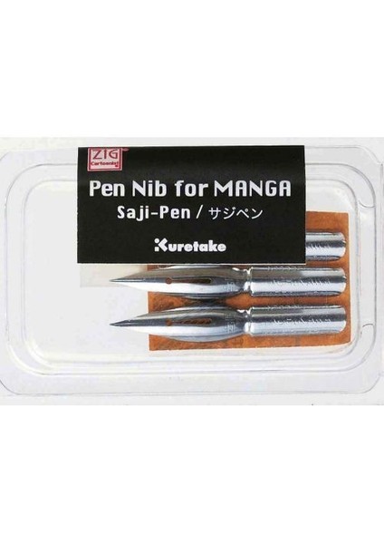 Mangaka Saji Pen Tarama Ucu 3'lü Çizim İçin Metalik Uçlar Cnpn-01C