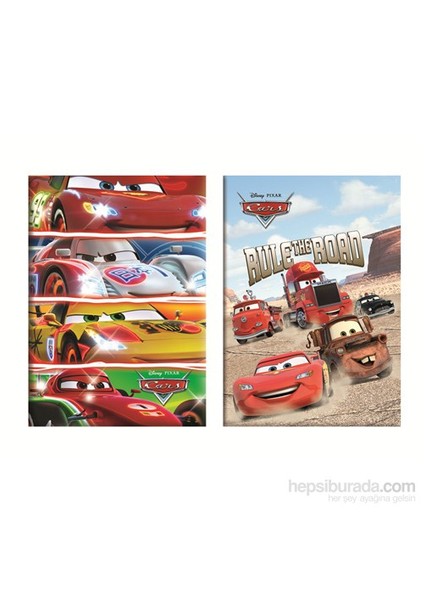 Cars A4 Tel Dikişli Okul Defteri 56 Yp. Çizgili
