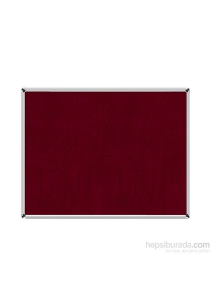 60x180 Duvara Monte Kumaşlı Pano (Bordo)