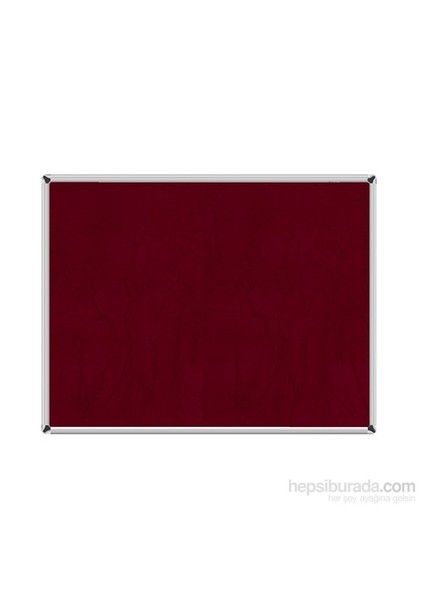 60x200 Duvara Monte Kumaşlı Pano (Bordo)