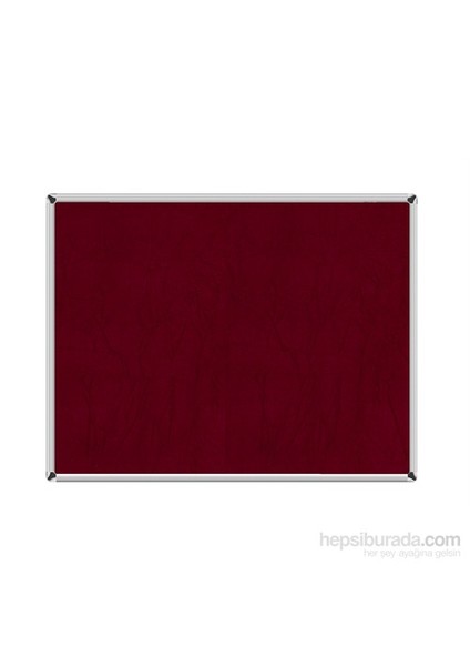 90x120 Duvara Monte Kumaşlı Pano (Bordo)