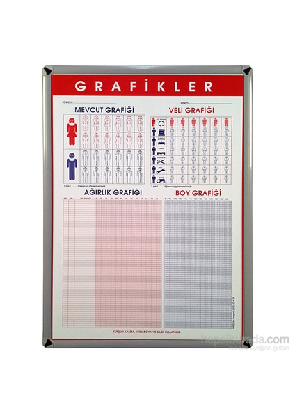 50x70 Grafikler (Metal Çerçeve)