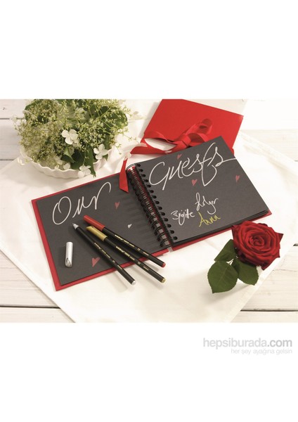 Davetiye Kalemi Metalik Mavi modelleri