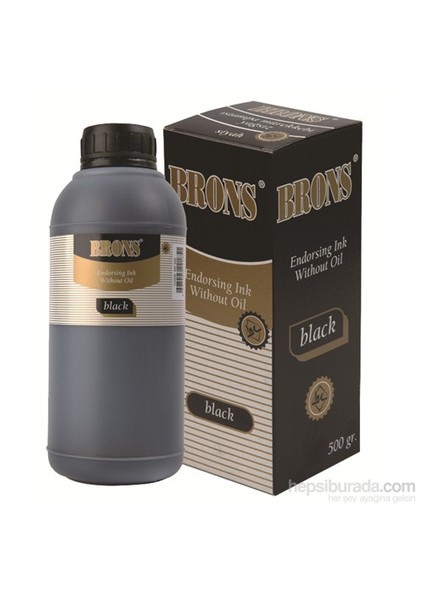 Istampa Mürekkebi 500 Gr Siyah Br-320