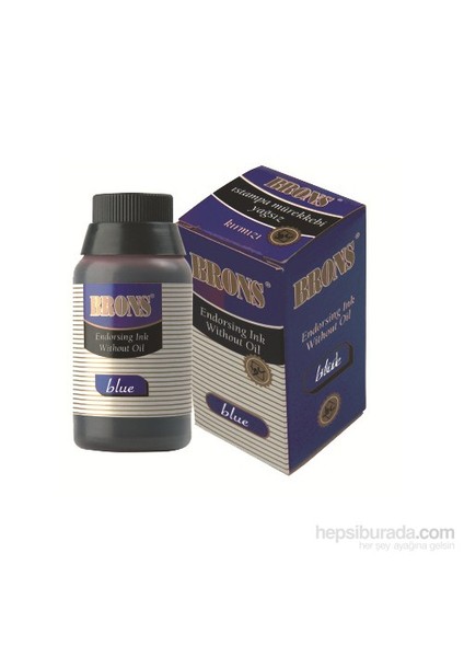 Br-329 Istampa Mürekkebi 50 cc Mavi