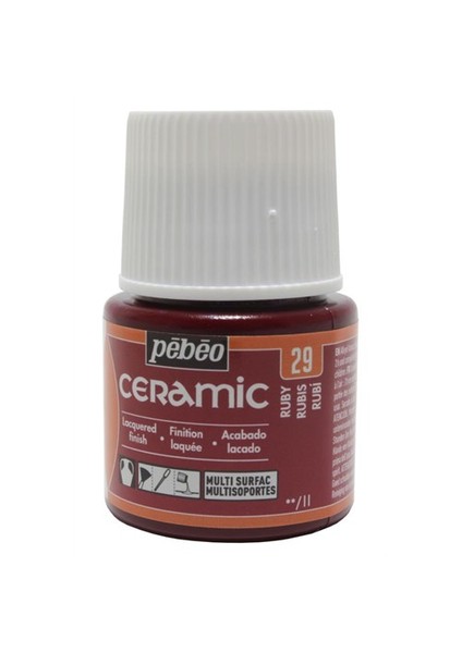 Ceramic Seramik Boyası 29 Ruby