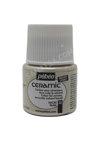 Ceramic Seramik Boyası 30 Pearl