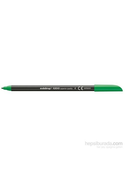 Grafik Kalem Yeşil Keçeli Kalem Canlı Renkli Ergonomik Tasarım