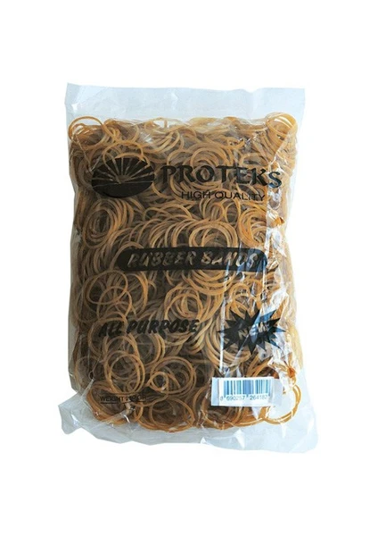 PROTEKS AMBALAJ LASTİĞİ %100 KAUÇUK LASTİK 500 GR 70 mm POŞET