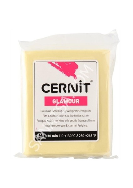 Glamour (Metalik) Polimer Kil Yellow