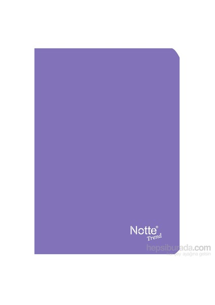 11357M Plastik Kapak A5 Çizgili 80 Yaprak