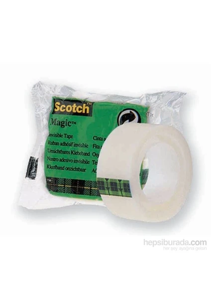 Scotch®  Magic Bant Tekli Poşet 19mm x 7,5m