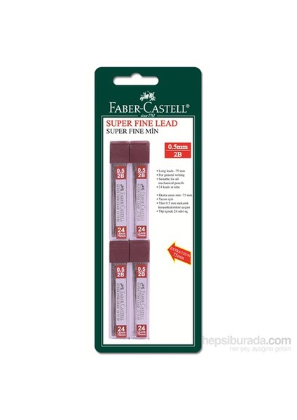 Faber - Castell Polymer Fine Min 05 MM 2B