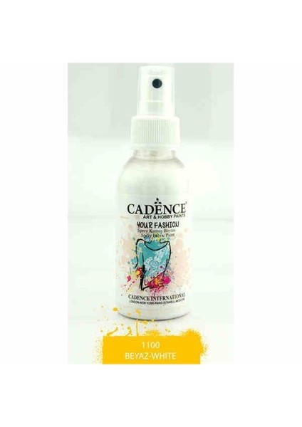 Your Fashion Sprey Kumaş Boyası 100 Ml. Beyaz 1100