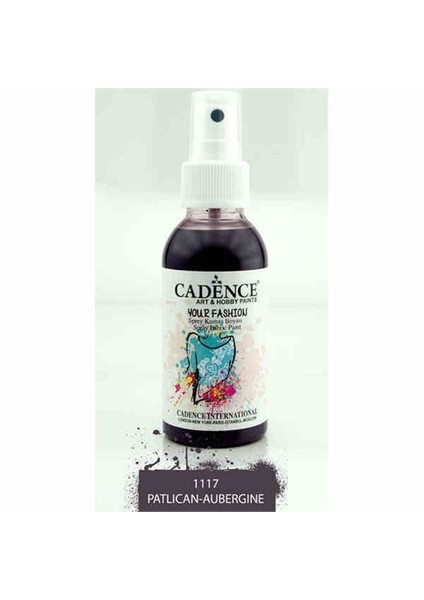 Your Fashion Sprey Kumaş Boyası 100 Ml. Koyu Mor 1117