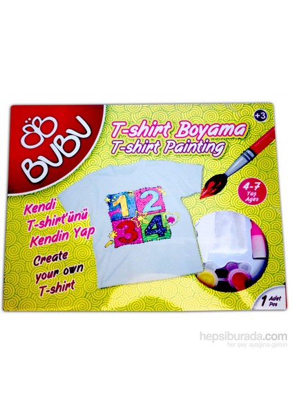 T-Shirt Boyama 7-10 Yaş -Tb0002
