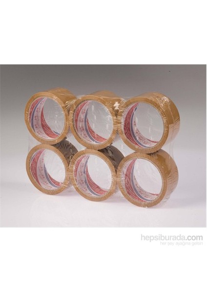 Fil Koli Bandı 45mm x 40m Taba 6'lı Paket