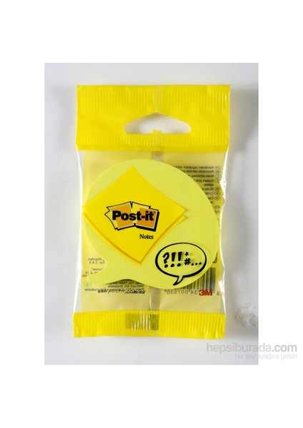 Post-it® Not, Konusma Balonu Seklinde, 75 yaprak