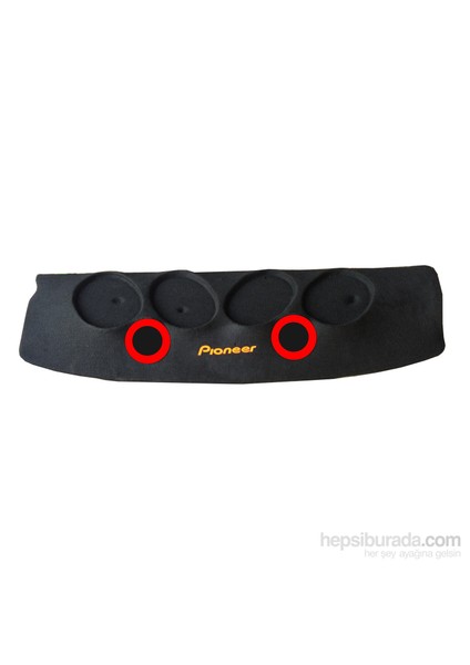 Dogan Pandizot 4 Oval Polyesterli Kabartmalı Portlu