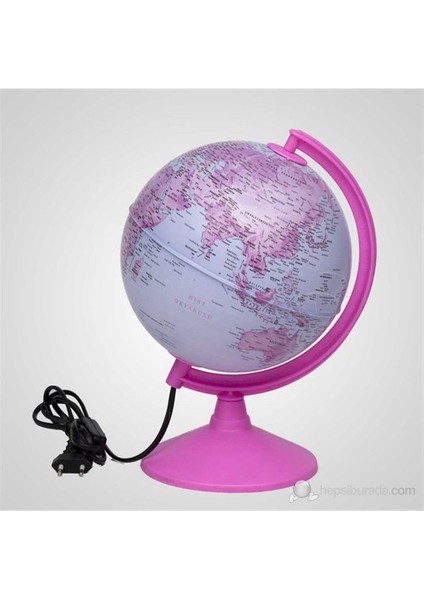 Işıklı Pembe Küre 20 Cm