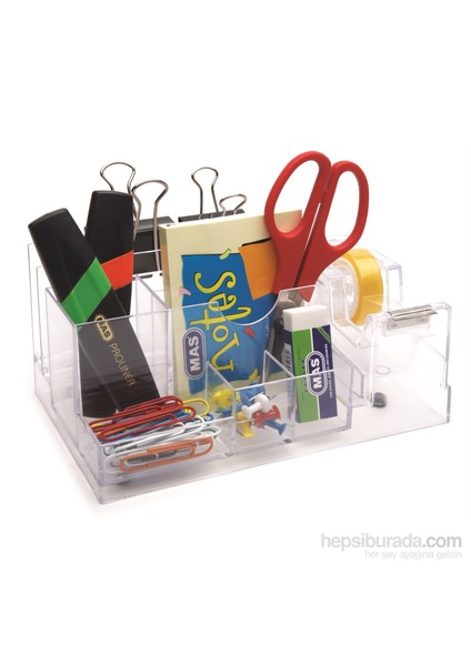 815 Desk Organizer Bantlı (Siyah),