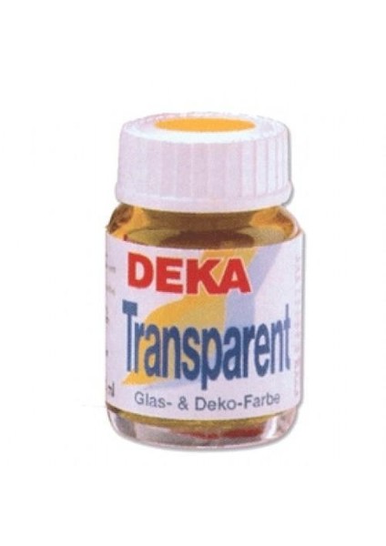 Transparent Cam Boyası, 25 ml. Şişe