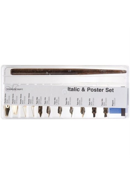 Italic & Poster Set Kaligrafi Uç Seti