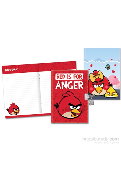 Keskin 310210-46 Angry Birds 14x20 cm Hatıra Defteri 104 Yaprak