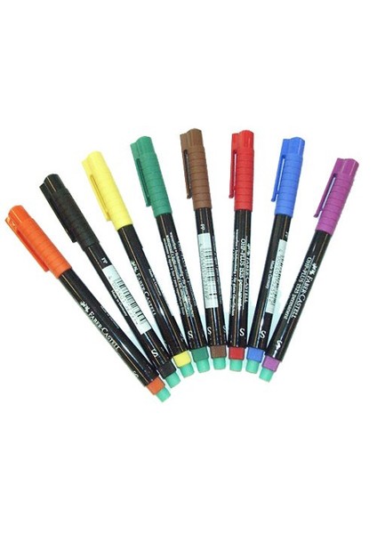 Ohp Plus Permanent Asetat Kalemi (silgili) 8 Li