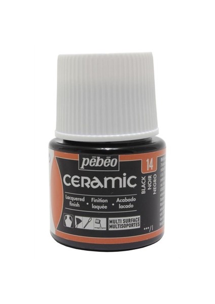 Ceramic Seramik Boyası 14 Black