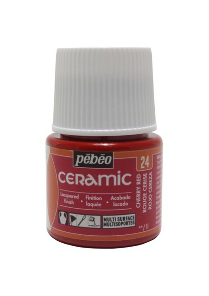 Ceramic Seramik Boyası 24 Cherry Red modelleri
