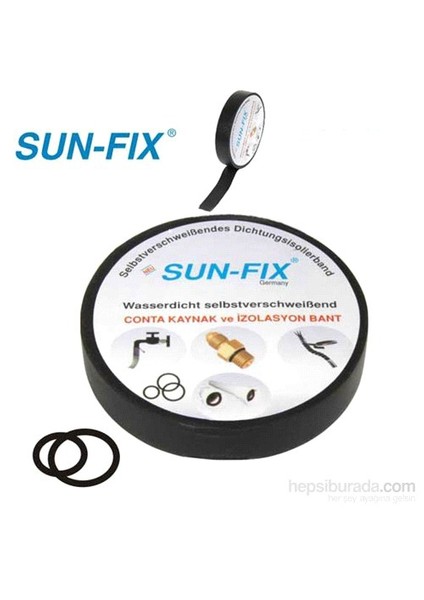 Sun-Fix Conta Kaynak Ve İzolasyon Bandı, Isolatıon Tape, 10M