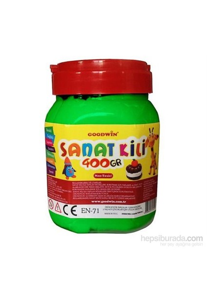 Sanat Kili 400 Gr. Yeşil