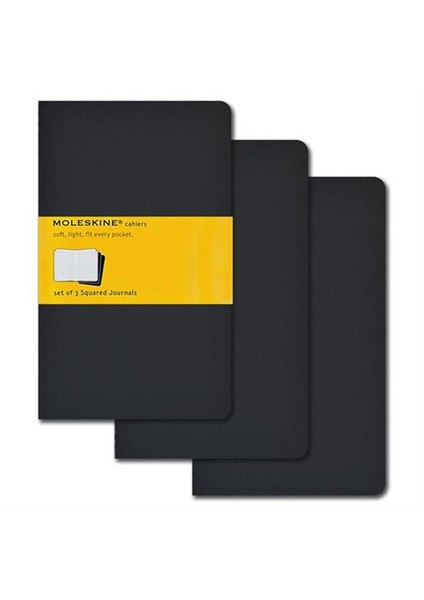 Cahier 3Lü Defter Syh Kareli L 80Syf Qp317