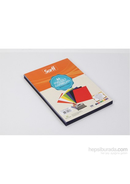 Opak Cilt Kapağı A4 160 Mic Siyah