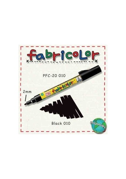 Fabricolor Kumaş Boyama Kalemi Siyah