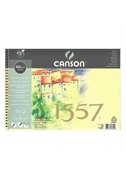 25X35 Resim Defteri 180Gr. 15 Sayfa 180350