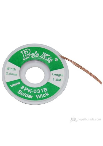 8Pk-031B Lehim Sökme Fitili